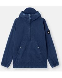 Stone Island - 4100005 Hollow Fibre Nylon-Tc + Marmo Corrosion - Lyst