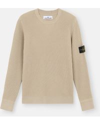 Stone Island - 553C2 Full Rib Rws Wool - Lyst