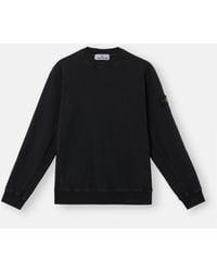 Stone Island - 6100020 Malfilé Fleece 'Old' Effect - Lyst