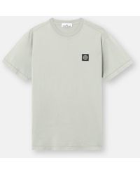 Stone Island - 2100027 60/2 Cotton Jersey - Lyst