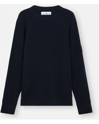 Stone Island - 553C2 Full Rib Rws Wool - Lyst