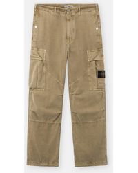 Stone Island - 3100038 Mineral Dyed Panama Cotton - Lyst