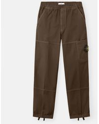Stone Island - Loose Fit Cargo Pants - Lyst