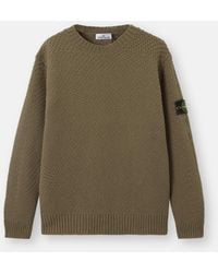 Stone Island - 5100055 Lambswool - Lyst
