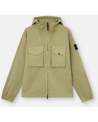 Stone Island - 1200004 Stretch Organic Cotton Twill - Lyst