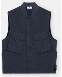 Stone Island - G100013 Dense Cotton Twill-Tc - Lyst