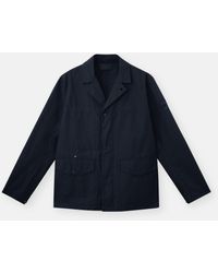 Stone Island - A100002 Weatherproof Cotton Canvas Ghost - Lyst
