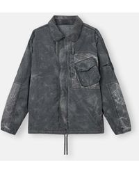 Stone Island - 1200036 Uneven Pigment Dyed Nylon Smerigliato + Nylon Canvas - Lyst