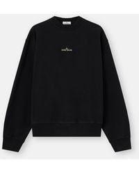 Stone Island - 6100039 Organic Cotton Fleece - Lyst