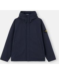 Stone Island - Q100010 Soft Shell-R E. Dye Technology, Recycled Polyester - Lyst