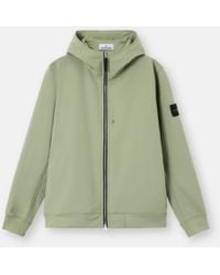 Stone Island - Q100004 Soft Shell-R E. Dye Technology, Recycled Polyester - Lyst