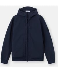 Stone Island - Q100004 Soft Shell-R E. Dye Technology - Lyst
