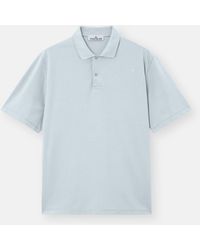 Stone Island - 2200003 50/2 Organic Cotton Piqué S. I. Stellina - Lyst