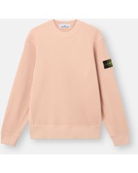 Stone Island - 6100056 Organic Cotton Waffle Fleece - Lyst