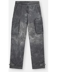 Stone Island - 3100053 Uneven Pigment Dyed Nylon Smerigliato + Nylon Canvas - Lyst