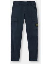 Stone Island - 3100313 Supima Cotton Twill Stretch-Tc - Lyst