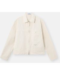 Stone Island - 4100074 Slub Cotton Batavia-Tc S. I. Marina - Lyst