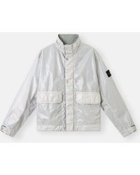 Stone Island - 4100016 Mussola Gommata-Tc - Lyst
