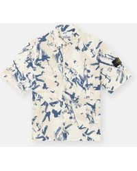 Stone Island - 1100012 Scan Camo On Stretch Ripstop-Ovd - Lyst
