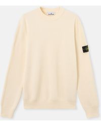 Stone Island - 5100154 Ribbed Soft Organic Cotton - Lyst