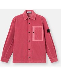 Stone Island - 1200016 Organic Cotton Corduroy 800 - Lyst
