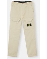 Stone Island - 32403 Cotton Nylon Drill - Lyst