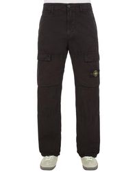 Stone Island - Trousers Cotton - Lyst