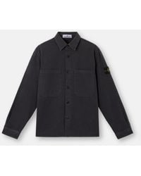 Stone Island - 1200025 Organic Panama Cotton 'Old' Effect - Lyst