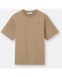 Stone Island - Cotton T-Shirt With Stellina Logo - Lyst