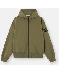 Stone Island - 6100039 Organic Cotton Fleece - Lyst