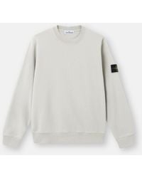 Stone Island - 6100060 Organic Cotton Fleece - Lyst