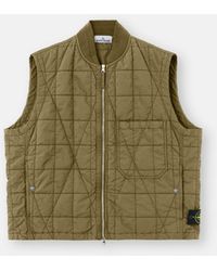 Stone Island - G100001 Cotton Nylon Tela Quilted-Tc - Lyst