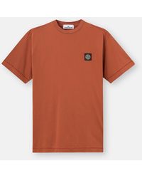 Stone Island - 2100027 60/2 Cotton Jersey - Lyst