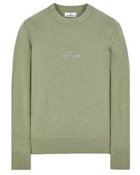 Stone Island - Sweater Cotton, Polyamide, Elastane - Lyst