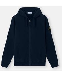 Stone Island - 6100067 Brushed Organic Cotton Fleece - Lyst