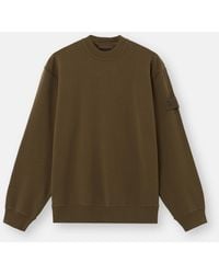 Stone Island - 6100069 Stretch Cotton Fleece S. I. Ghost - Lyst