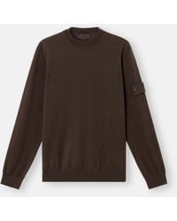 Stone Island - 5100074 Pure Light Rws Wool Ghost - Lyst