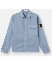 Stone Island - 1200013 Stretch Organic Cotton Twill - Lyst