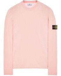 Stone Island Sweater baumwolle - Pink
