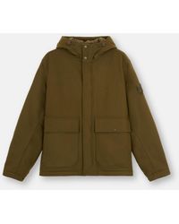 Stone Island - 454F4 Wool Nylon Flannel Ghost - Lyst