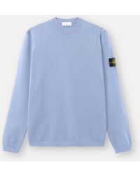 Stone Island - 5100023 Micro Stitch Soft Organic Cotton - Lyst