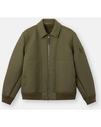 Stone Island - 0100004 Bonded Rubberised Leather S. I. Ghost - Lyst