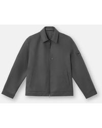 Stone Island - 1200027 Performance Flannel Ghost - Lyst
