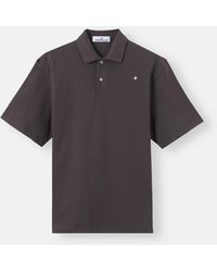 Stone Island - 2200004 50/2 Organic Cotton Piqué S. I. Stellina - Lyst