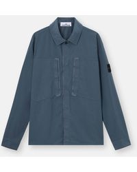 Stone Island - 1200005 Stretch Cotton Tela 'Paracadute' - Lyst