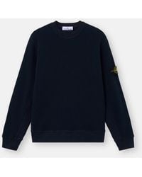 Stone Island - 6100056 Organic Cotton Waffle Fleece - Lyst