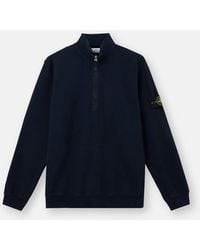 Stone Island - 6100068 Brushed Organic Cotton Fleece - Lyst