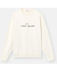 Stone Island - 6100001 Cotton Fleece - Lyst