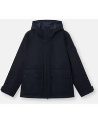 Stone Island - 4100018 Wool Nylon Flannel S. I. Ghost - Lyst