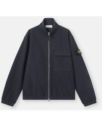 Stone Island - 1200033 Wool Nylon Flannel-Tc - Lyst